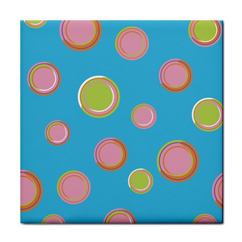 pop135a Tile Coaster from ArtsNow.com Front