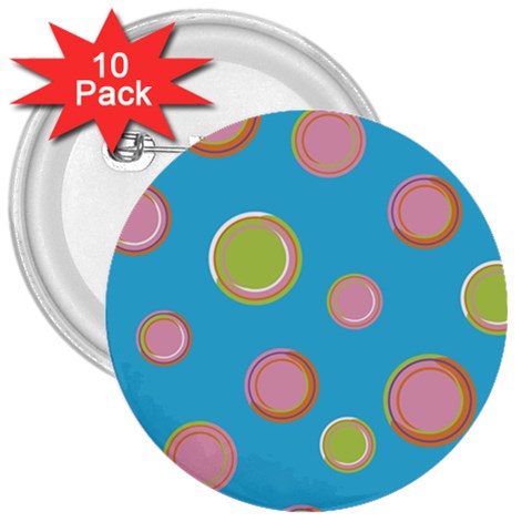 pop135a 3  Button (10 pack) from ArtsNow.com Front