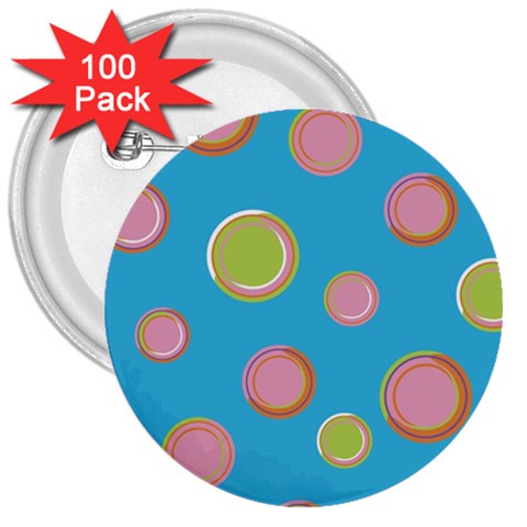 pop135a 3  Button (100 pack) from ArtsNow.com Front