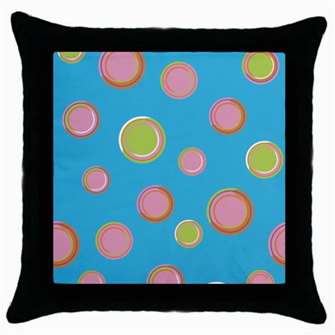 pop135a Throw Pillow Case (Black) from ArtsNow.com Front