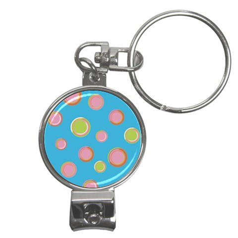 pop135a Nail Clippers Key Chain from ArtsNow.com Front