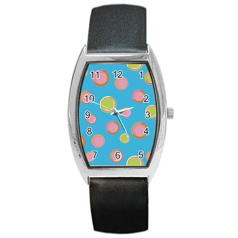 pop135a Barrel Style Metal Watch from ArtsNow.com Front