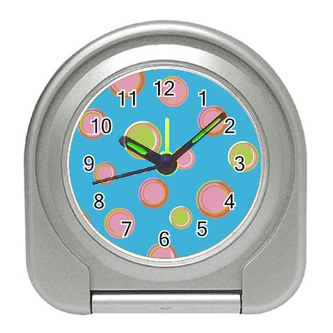 pop135a Travel Alarm Clock from ArtsNow.com Front