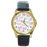 kids-toys132e Round Gold Metal Watch