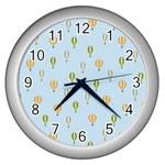 kids-toys129a Wall Clock (Silver)