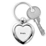 Victorian books Key Chain (Heart)