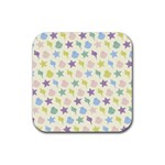 kids-toys123a Rubber Coaster (Square)