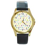 kids-toys123a Round Gold Metal Watch