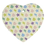 kids-toys123a Heart Ornament (Two Sides)