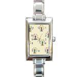 kids-toys137a Rectangular Italian Charm Watch