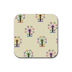 kids-toys137a Rubber Coaster (Square)