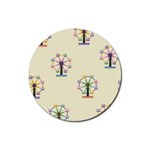 kids-toys137a Rubber Round Coaster (4 pack)