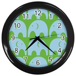 kids-toys086a Wall Clock (Black)