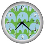 kids-toys086a Wall Clock (Silver)