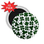 Lucky Clover Shamrock 2.25  Magnet (10 pack)