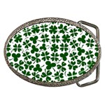 Lucky Clover Shamrock Belt Buckle