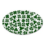 Lucky Clover Shamrock Magnet (Oval)