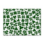 Lucky Clover Shamrock Sticker A4 (10 pack)