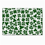 Lucky Clover Shamrock Postcard 4  x 6 