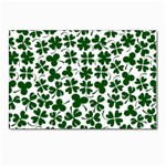 Lucky Clover Shamrock Postcard 5  x 7 