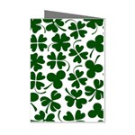 Lucky Clover Shamrock Mini Greeting Cards (Pkg of 8)