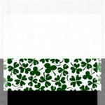 Lucky Clover Shamrock Jigsaw Puzzle (Rectangular)