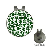 Lucky Clover Shamrock Golf Ball Marker Hat Clip