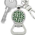 Lucky Clover Shamrock Bottle Opener Key Chain