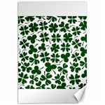 Lucky Clover Shamrock Canvas 20  x 30 