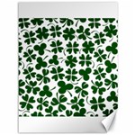 Lucky Clover Shamrock Canvas 36  x 48 