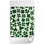 Lucky Clover Shamrock Canvas 40  x 72 