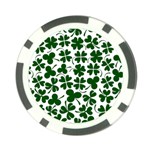 Lucky Clover Shamrock Poker Chip Card Guard