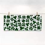 Lucky Clover Shamrock Hand Towel