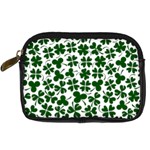 Lucky Clover Shamrock Digital Camera Leather Case