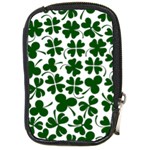 Lucky Clover Shamrock Compact Camera Leather Case