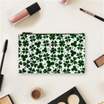 Lucky Clover Shamrock Cosmetic Bag (Small)