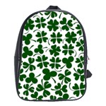 Lucky Clover Shamrock School Bag (Large)