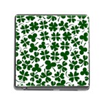 Lucky Clover Shamrock Memory Card Reader (Square 5 Slot)