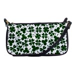 Lucky Clover Shamrock Shoulder Clutch Bag