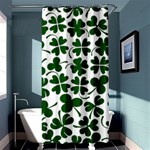 Lucky Clover Shamrock Shower Curtain 36  x 72  (Stall)