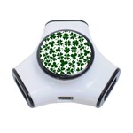 Lucky Clover Shamrock 3-Port USB Hub