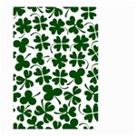 Lucky Clover Shamrock Small Garden Flag (Two Sides)