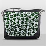 Lucky Clover Shamrock Messenger Bag