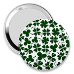 Lucky Clover Shamrock 3  Handbag Mirror