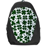 Lucky Clover Shamrock Backpack Bag