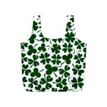 Lucky Clover Shamrock Full Print Recycle Bag (S)