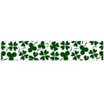 Lucky Clover Shamrock Large Flano Scarf 