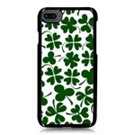 Lucky Clover Shamrock Apple iPhone 8 Seamless Case (Black)