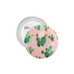 Pink Cactus flower 1.75  Button