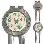 Pink Cactus flower 3-in-1 Golf Divot